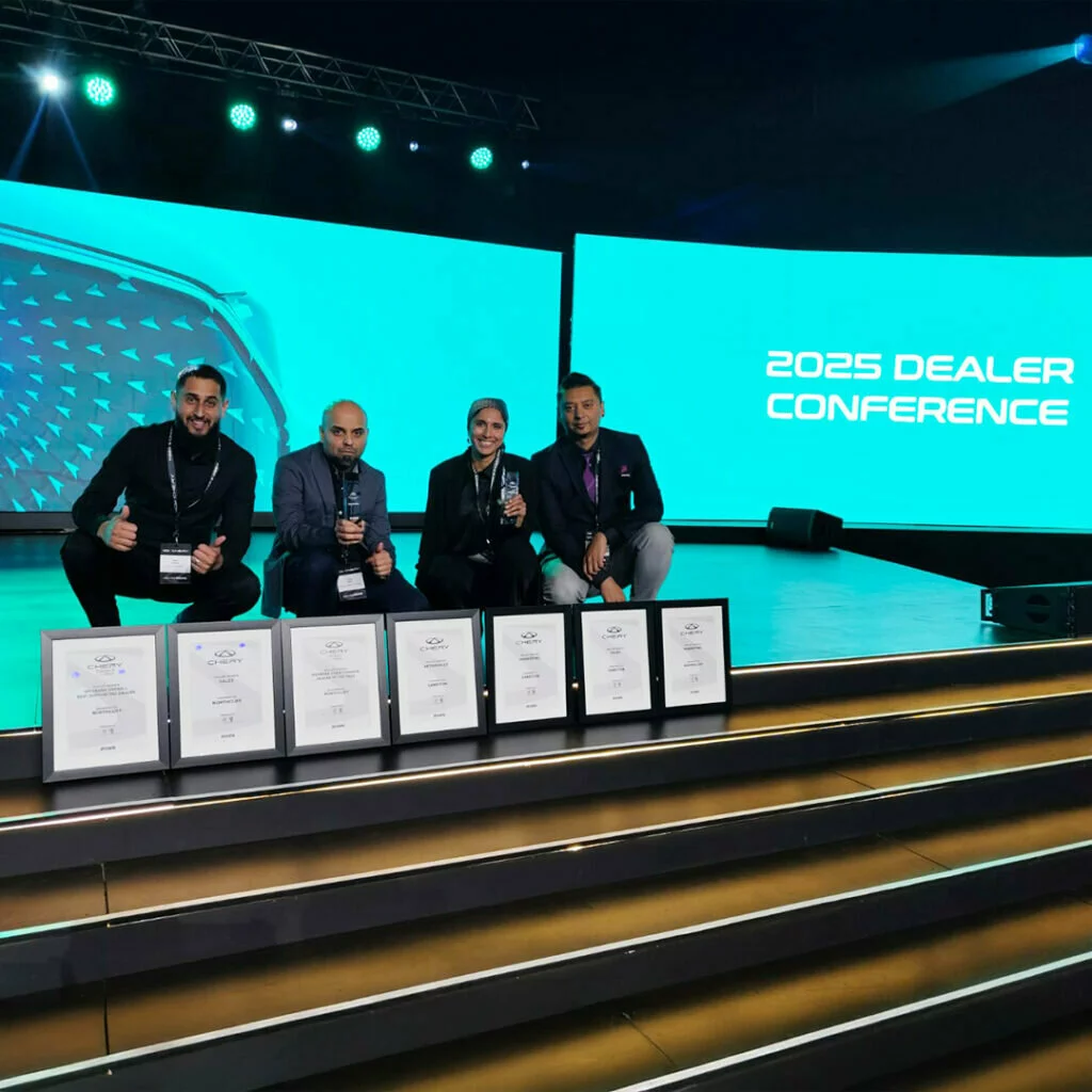DigiCars Group Dominates National Chery Dealer Awards